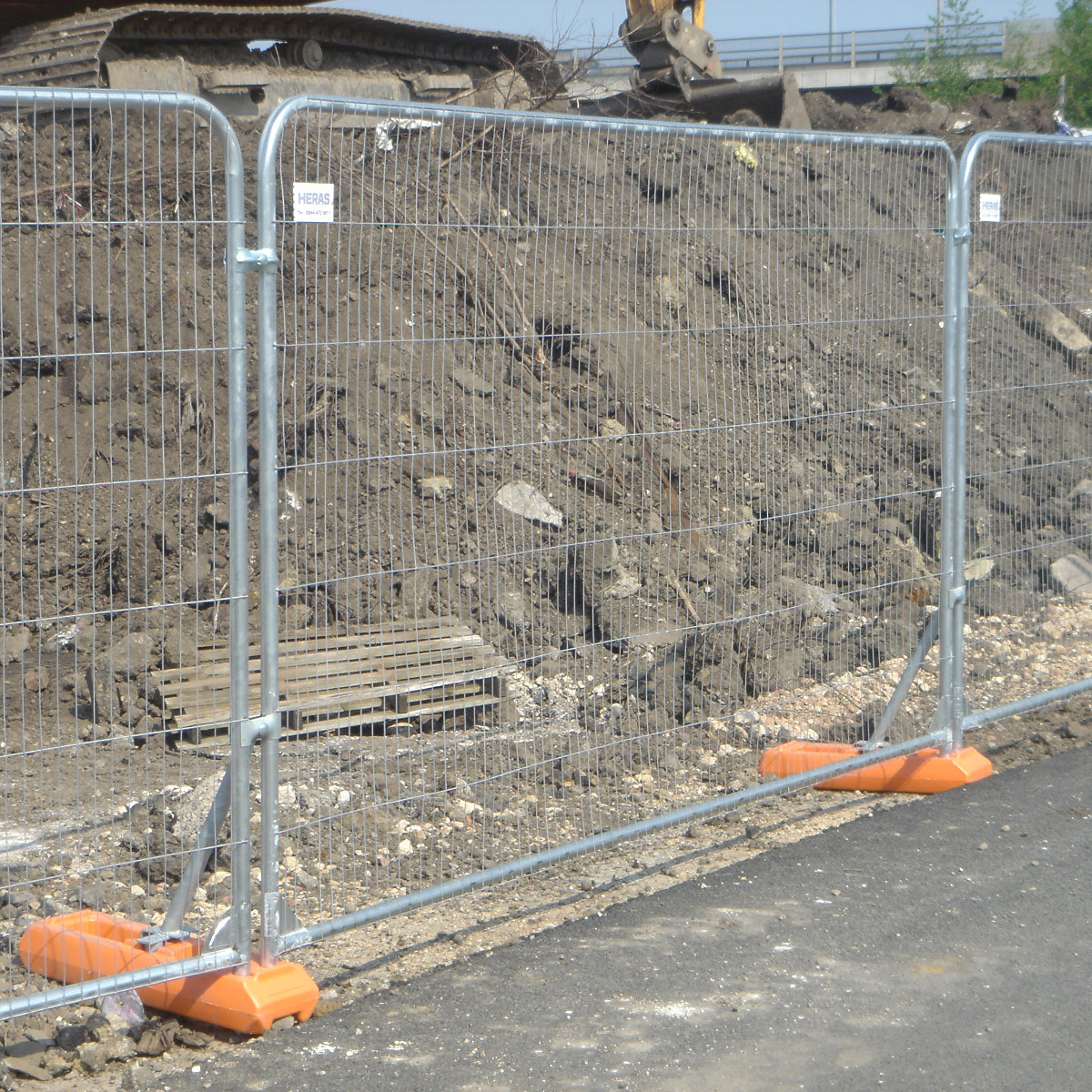 Temporary Heras Fencing
